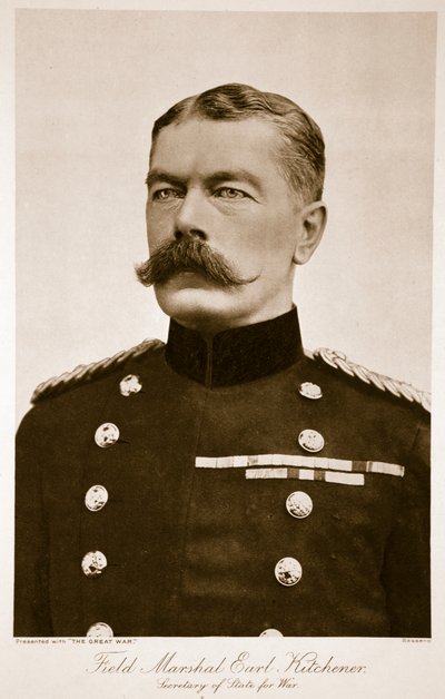 Field Marshal Earl Kitchener, 1914-19 by Alexander Bassano